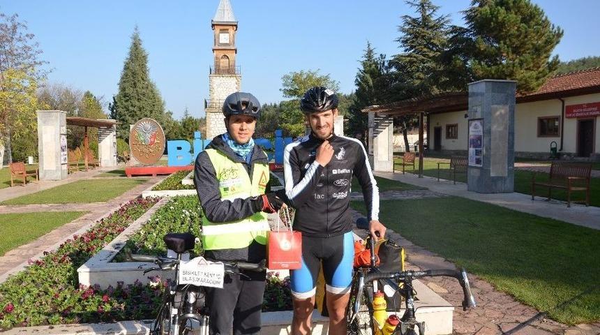 Bilecik 19 &Uuml;lkeden 55&rsquo;inci Bisikletlisini Ağırladı