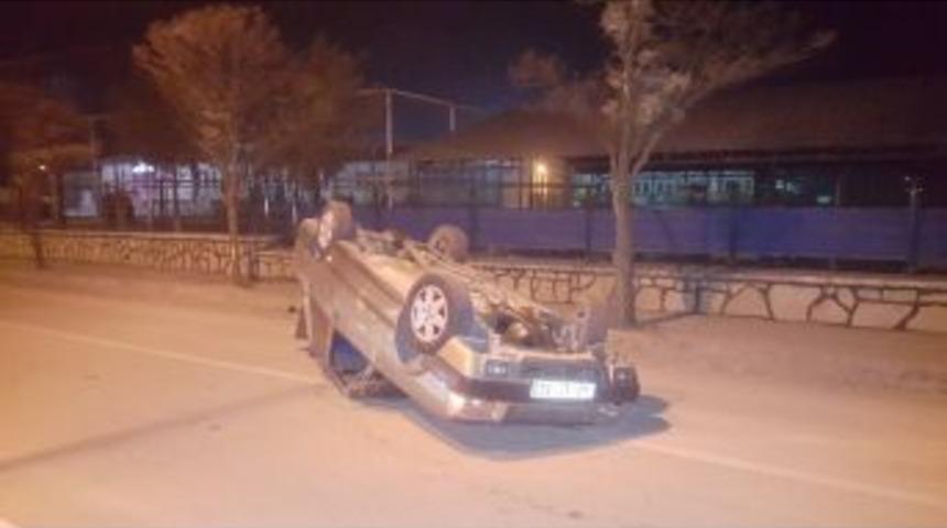 Hisarcık&rsquo;ta Trafik Kazası: 2 Yaralı