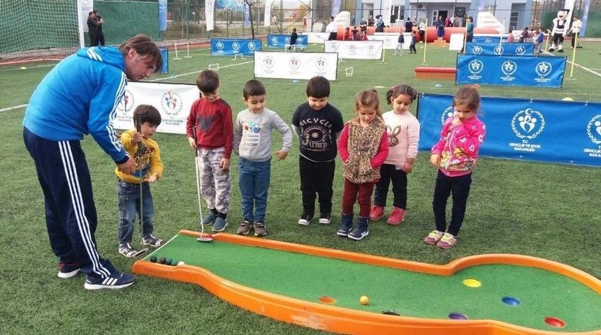 Minik &Ouml;ğrenciler Sporla Tanıştı