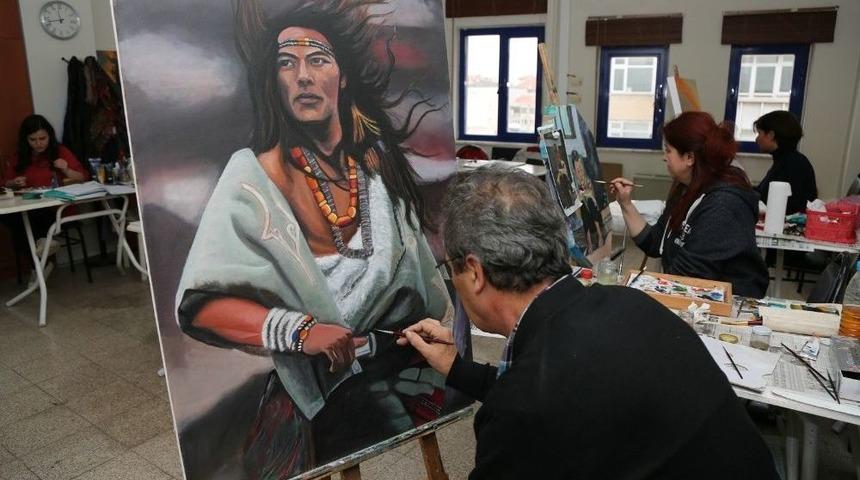 Odunpazarı&rsquo;nda Hayaller Tuvale Aktarılıyor