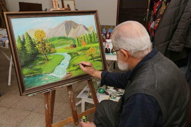 Odunpazarı’nda Hayaller Tuvale Aktarılıyor 2