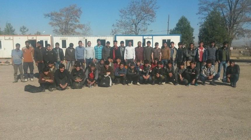 Uyanık 66 G&ouml;&ccedil;men Jandarmaya Takıldı