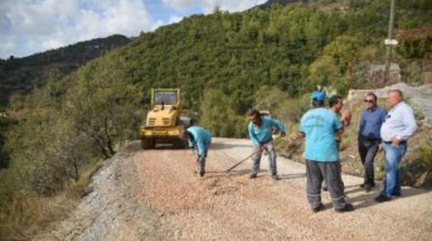 Alanya&rsquo;da Asfaltlama &Ccedil;alışmaları