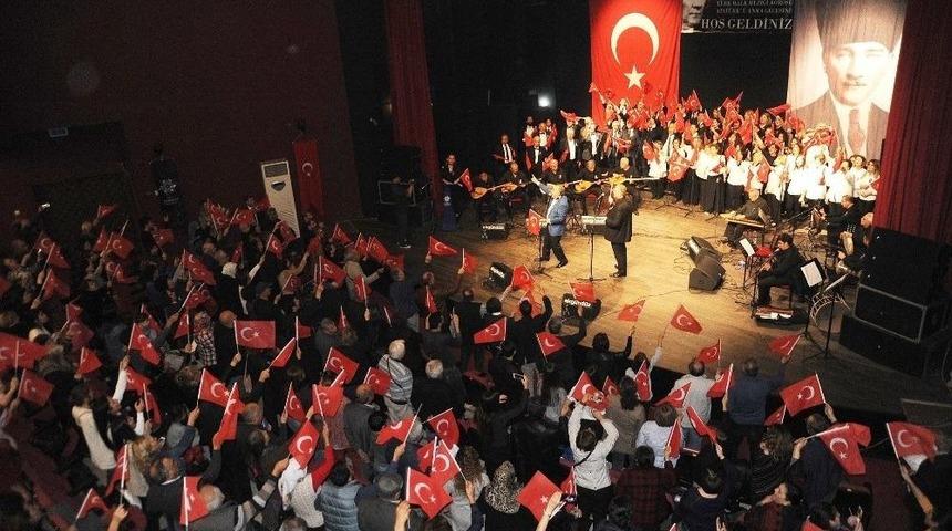 B&uuml;y&uuml;kşehir Atat&uuml;rk&rsquo;&uuml; Sevdiği Şarkılarla Andı