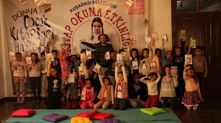 Kuşadası&rsquo;nda &rsquo;d&uuml;nya &Ccedil;ocuk Haftası Kitapları&rsquo; Etkinliği