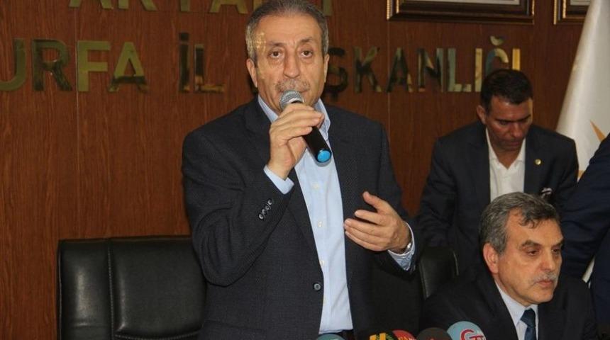 Ak Parti Genel Başkan Yardımcısı Mehdi Eker Şanlıurfa&rsquo;da