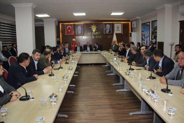 Ak Parti Genel Başkan Yardımcısı Mehdi Eker Şanlıurfa’da