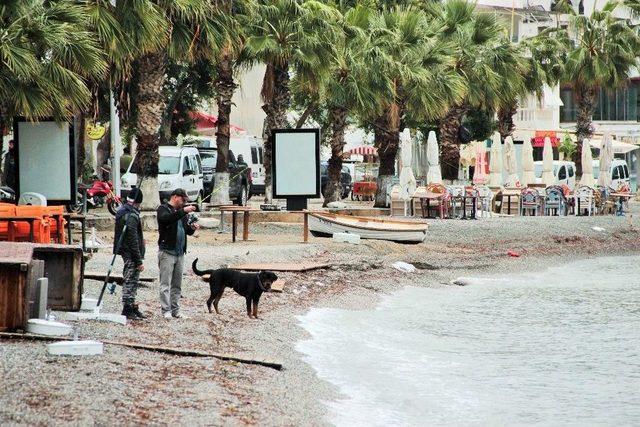 Fırtına Bodrum&rsquo;u Teğet Ge&ccedil;ti 1