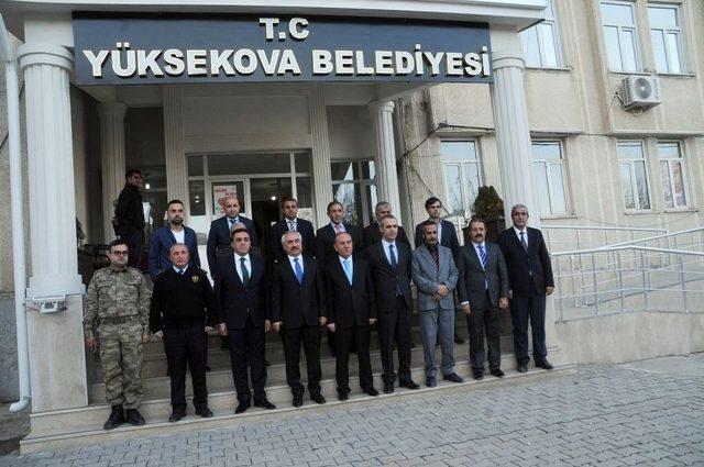 İ&ccedil;işleri Bakan Yardımcısı Ersoy Y&uuml;ksekova&rsquo;da 2