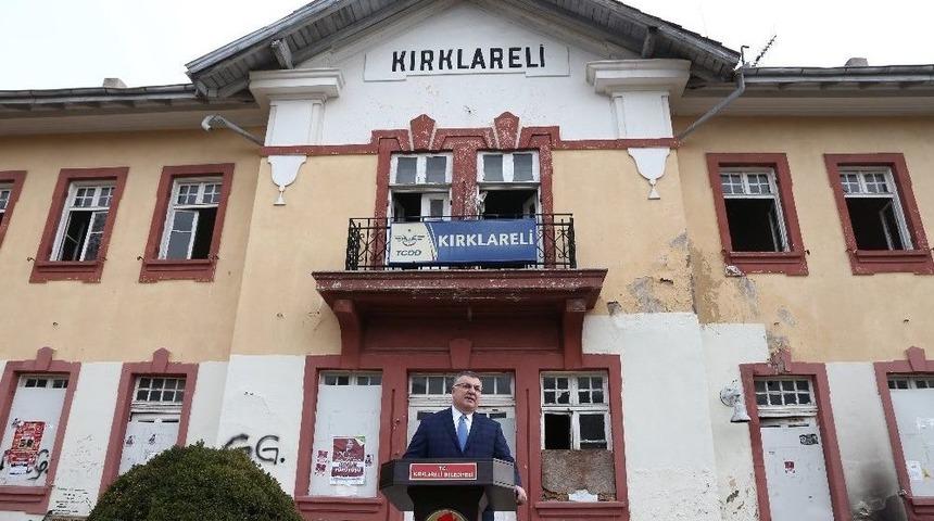 Başkan Kesimoğlu&rsquo;ndan Tarihi Gar Binası A&ccedil;ıklaması