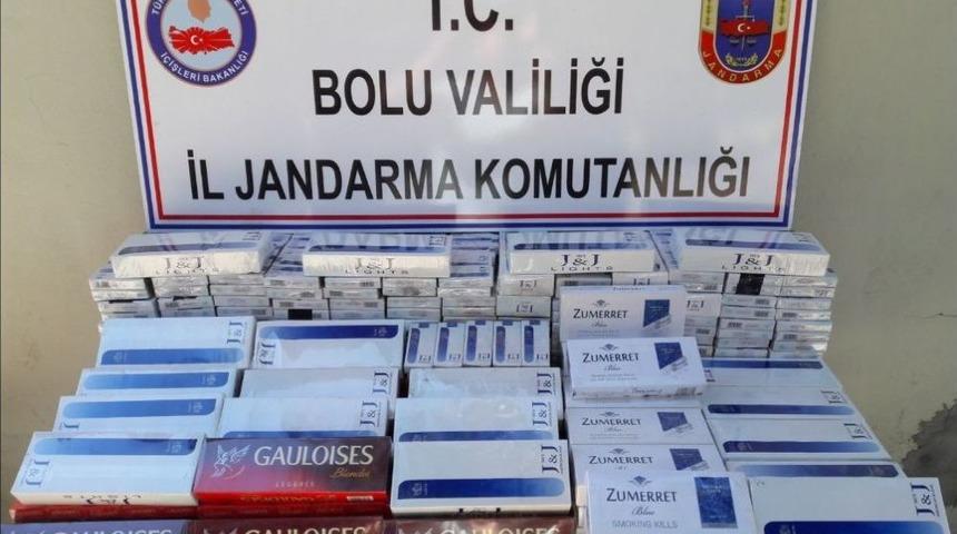 Bolu’da Jandarma Kaçakçılara Göz Açtırmadı
