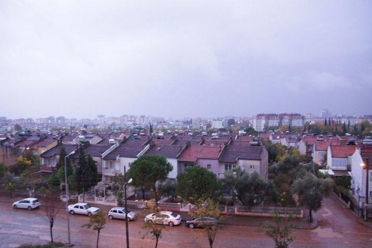 Aydın’da Şimşekler Gökyüzünü Aydınlattı G5