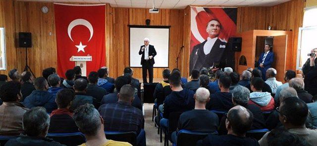 A&ccedil;ık Cezaevi H&uuml;k&uuml;ml&uuml;lerine Hatipoğlu&rsquo;ndan Konferans 1