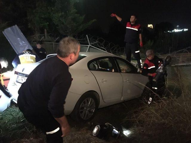 Kazada &Ouml;len Şof&ouml;r Silahla Yanağından Vurulmuş 1