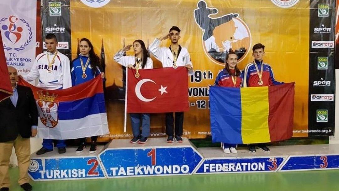 Aydınlı Nurullah Can U&ccedil;ak, Balkan Şampiyonu Oldu