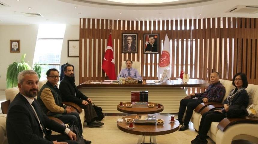 Odt&uuml; Konf&uuml;&ccedil;yus Enstit&uuml;s&uuml;nden Rekt&ouml;r Bağlı&rsquo;ya Ziyaret