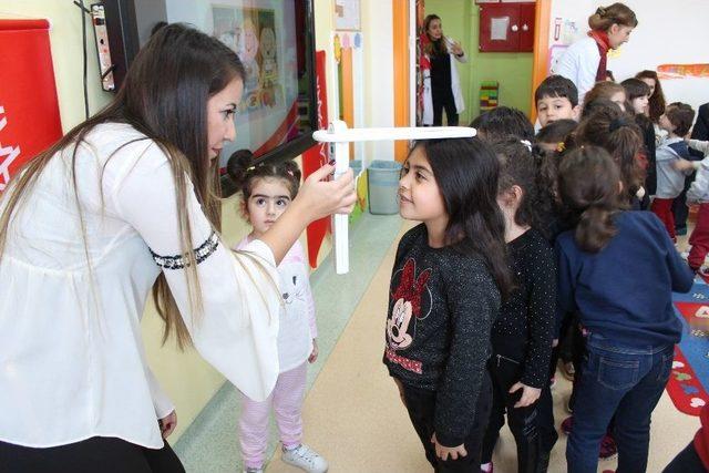 Elazığ’da Anaokulu Öğrencilerine Sağlık Semineri Verildi