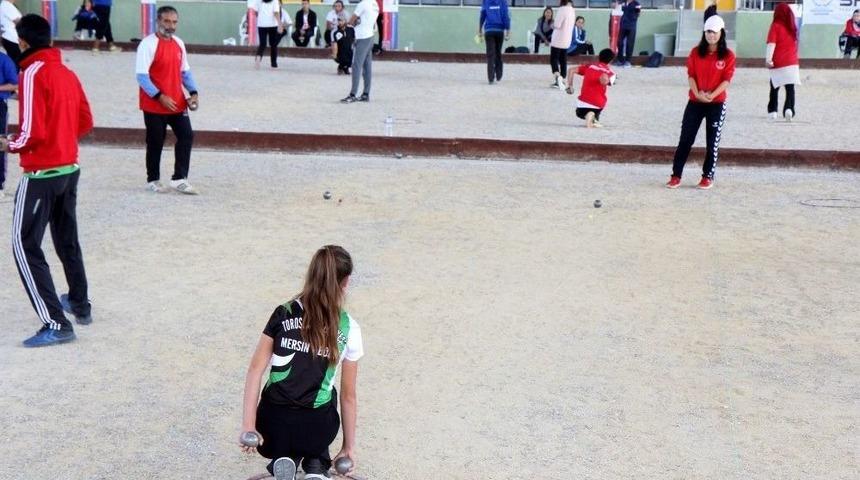 Toroslar Belediyesi Bocce Takımı, Birinci Lig Müsabakalarında Yine Zirvede