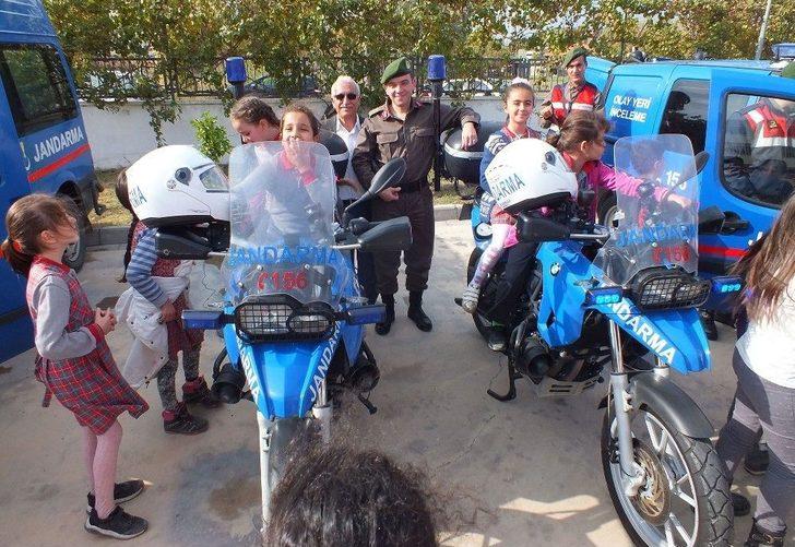 Milas’ta Öğrenciler Jandarma İle Tanıştı G1