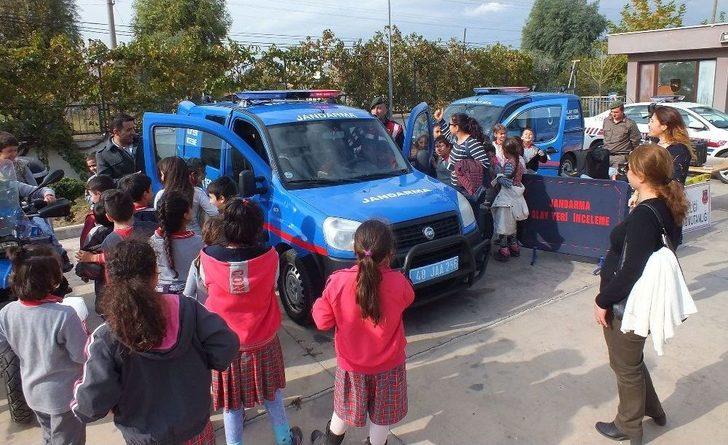 Milas’ta Öğrenciler Jandarma İle Tanıştı G5