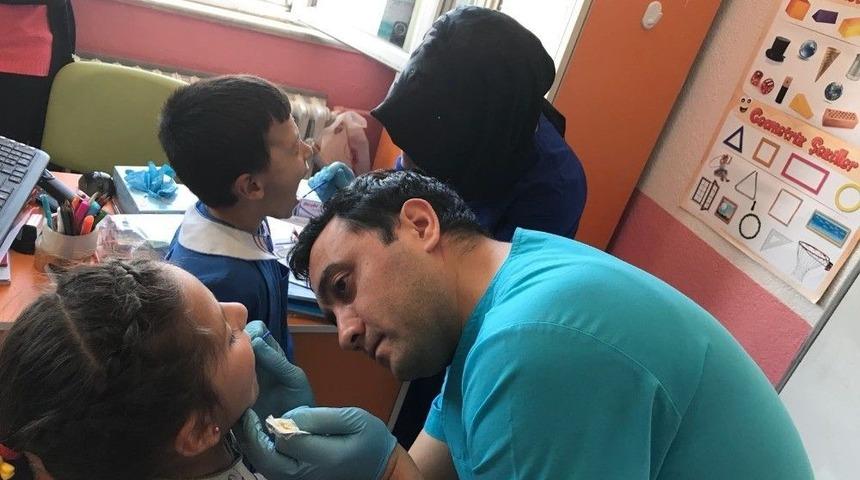 &Ouml;ğrencilere Ağız Ve Diş Sağlığı Taraması