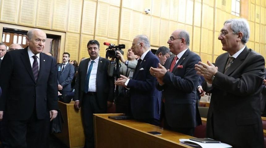 Bah&ccedil;eli: "hdp, Pkk Ve Fet&ouml;&rsquo;n&uuml;n Y&ouml;r&uuml;ngesine Giren Chp&rsquo;nin Atat&uuml;rk Adını Anmaya Ne Y&uuml;z&uuml; Ne De Hakkı Kalmıştır"