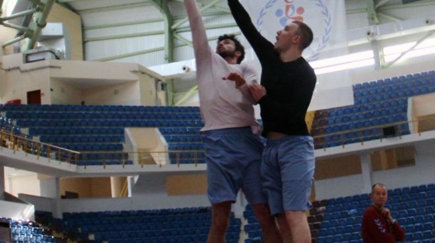 Trabzonspor Basketbol Takımı, Galatasaray Ma&ccedil;ı Hazırlıklarını S&uuml;rd&uuml;r&uuml;yor