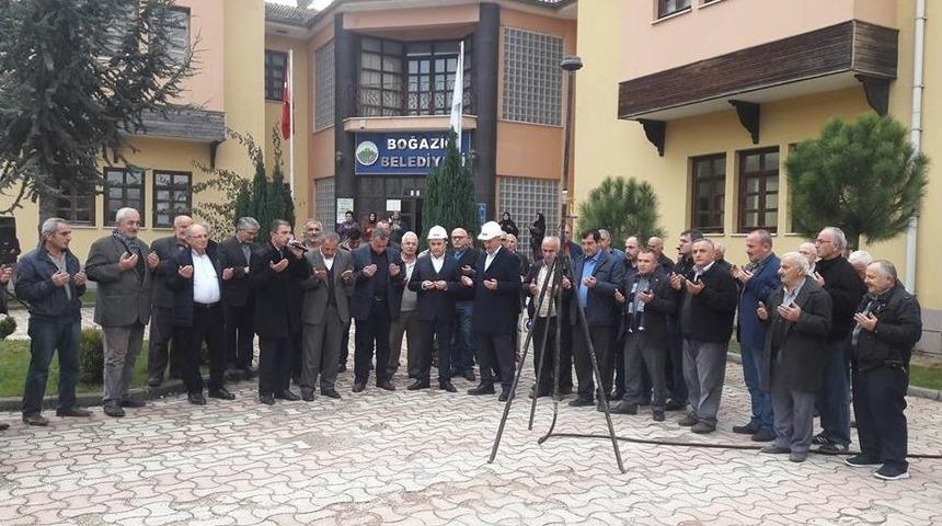 Boğazi&ccedil;i Belediyesine İlk Doğalgaz Verildi