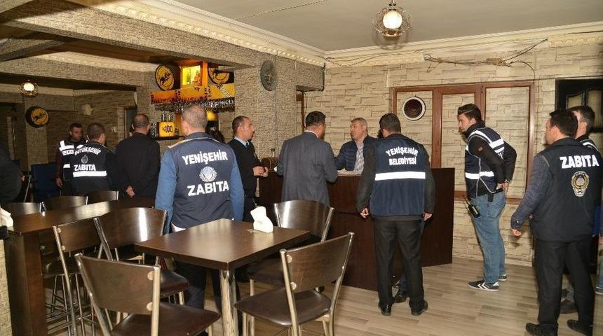 Belediye Ekipleri Eğlence Yerlerini Denetledi