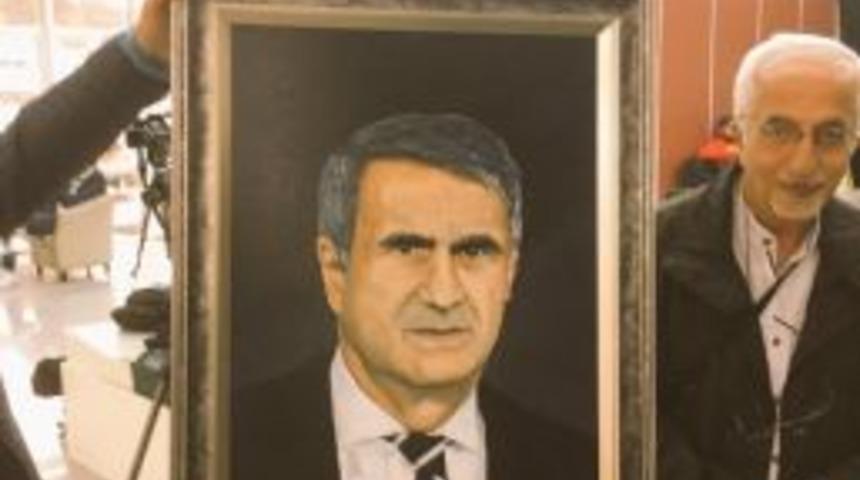 Ziya B&uuml;y&uuml;k&rsquo;ten, Şenol G&uuml;neş&rsquo;e 2. Yağlı Boya Tablo