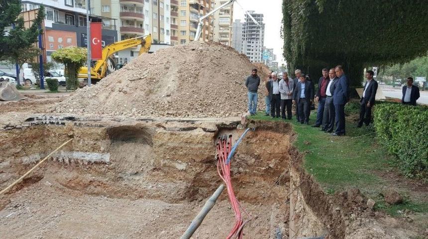 Başkan S&ouml;zl&uuml;&rsquo;den Alparslan T&uuml;rkeş Bulvarı&rsquo;nda Yerinde İnceleme