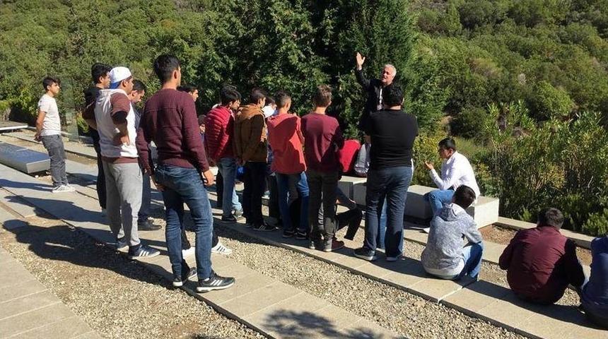 Edremitli Gen&ccedil;ler &Ccedil;anakkale&rsquo;de Tarihe Yolculuk Yaptı