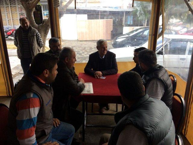 Başkan Toyran Halkın İ&ccedil;inde Olmayı Seviyor 1