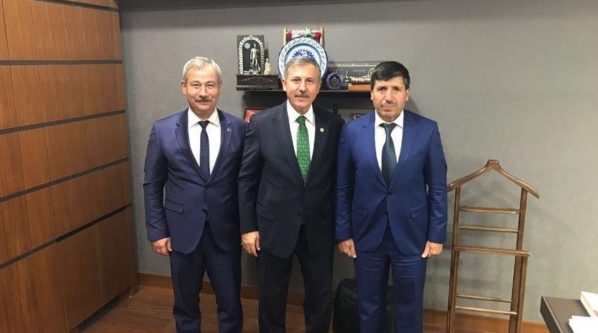 Başkan Yaralı Doğalgaz İ&ccedil;in Ankara&rsquo;da Temaslarda Bulundu