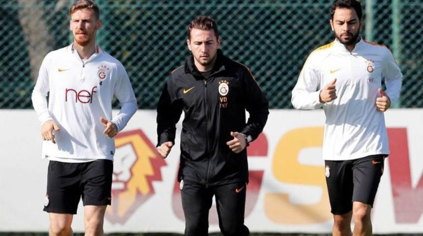 Galatasaray&rsquo;da Medipol Başakşehir Hazırlıkları S&uuml;r&uuml;yor