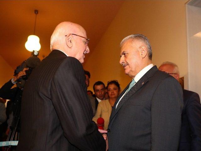 Meclis Başkanı Kahraman&rsquo;ın Başbakan Yıldırım&rsquo;a Yaptığı Ziyaret Sona Erdi 2