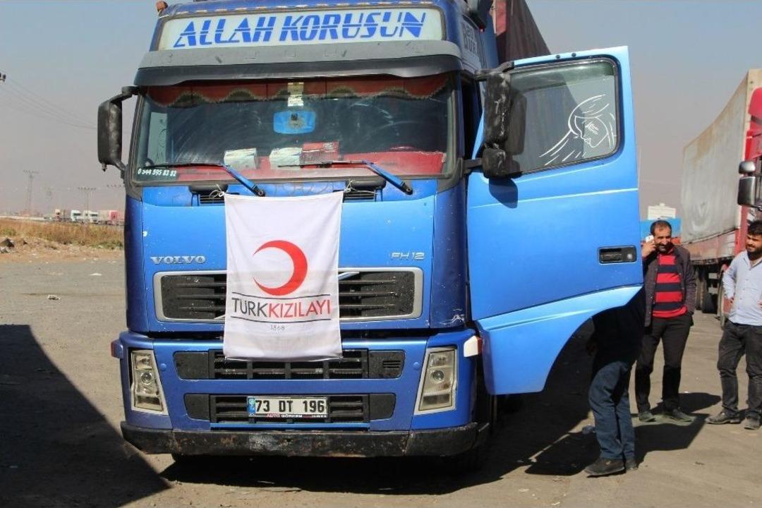 Kızılay&rsquo;ın Ara&ccedil;ları Habur&rsquo;da