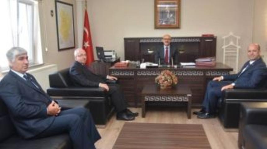 Kaymakam Bayata Başkan Albayrak&rsquo;ı Makamında Ağırladı