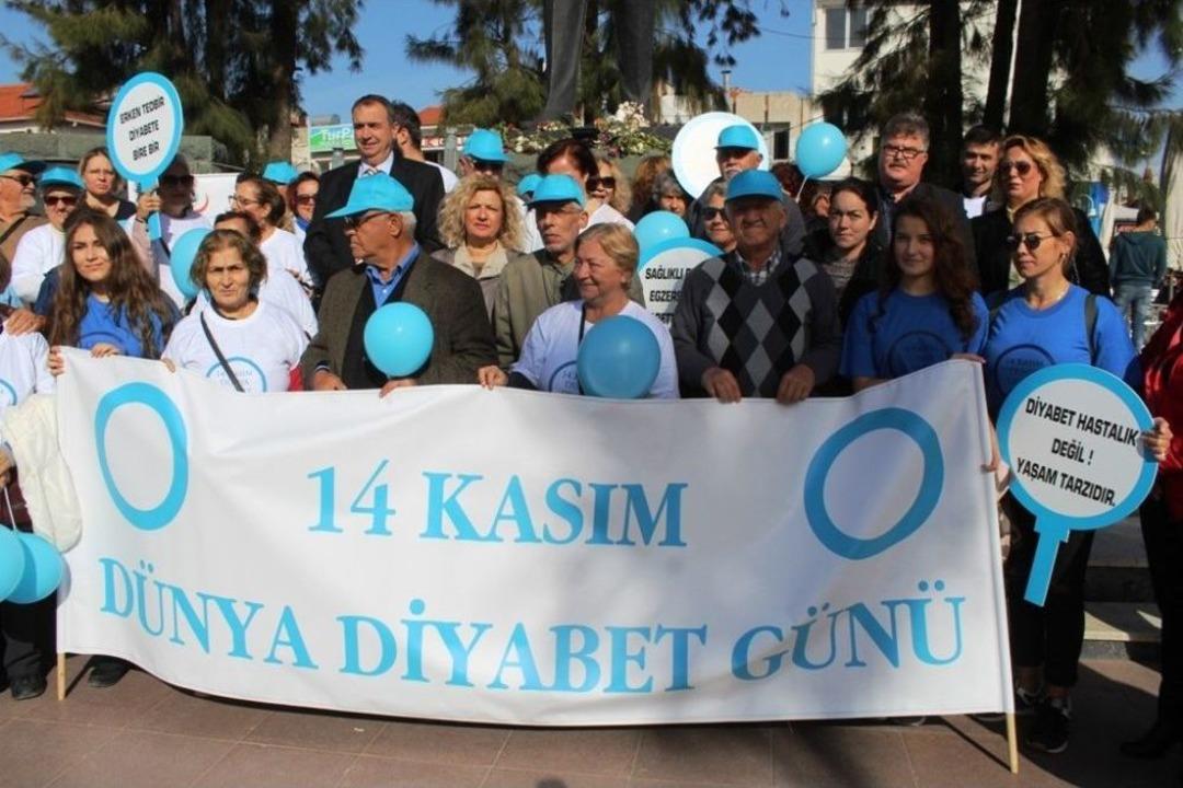 Ayvalık&rsquo;ta Diyabete &lsquo;farkındalık&rsquo; Etkinliği