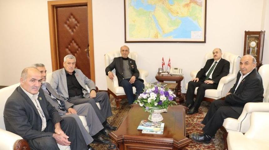 Vali Dağlı Gazileri Ağırladı