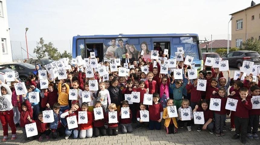 Evliya &Ccedil;elebi K&uuml;t&uuml;phanesi Okullarda