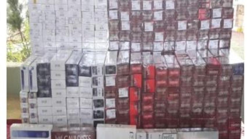 Mardin&rsquo;de 5 Bin 100 Paket Ka&ccedil;ak Sigara Ele Ge&ccedil;irildi