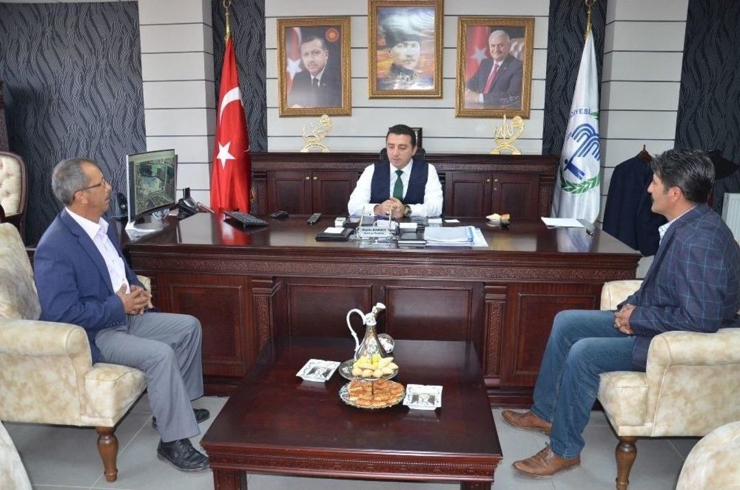 Başkan Bakıcı Misafirlerini Ağırladı