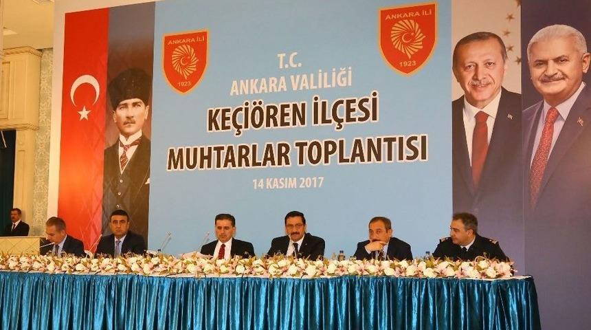 Ankara&rsquo;da 51 Mahalle Muhtarı Taleplerini İletti