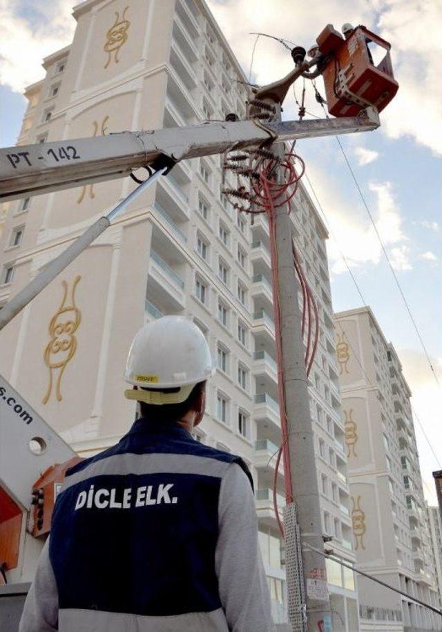Dicle Elektrik Dağıtım B&ouml;lgesi Kışa Hazır 1