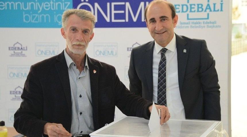 Belediyeye Gelen Yıldırımlıları Başkan Karşılıyor