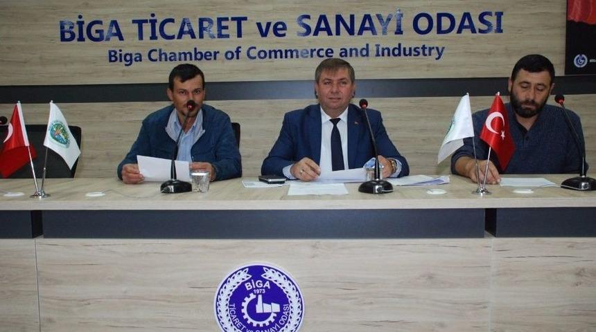 Biga Ovası Sulama Birliği Toplantısı Yapıldı