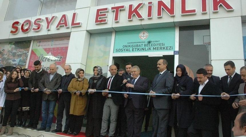 Onikişubat&rsquo;a Sosyal Etkinlik Merkezi