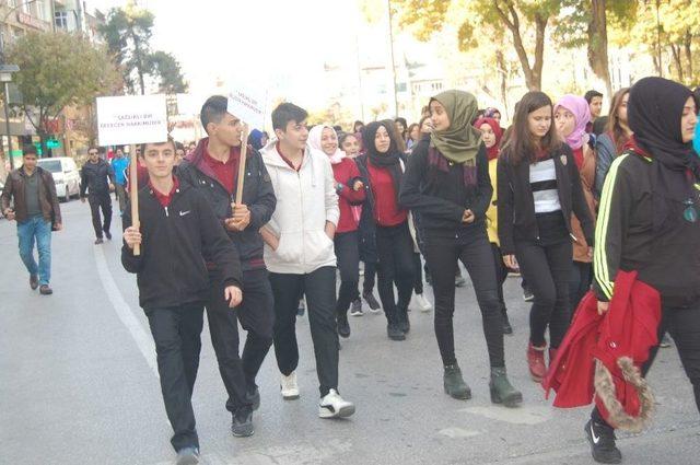 Konya’da Dünya Diyabet Ve Koah Günü Yürüyüşü Gerçekleşti