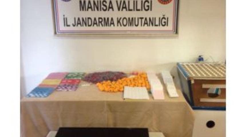 Manisa Jandarmasından Tombala Baskını